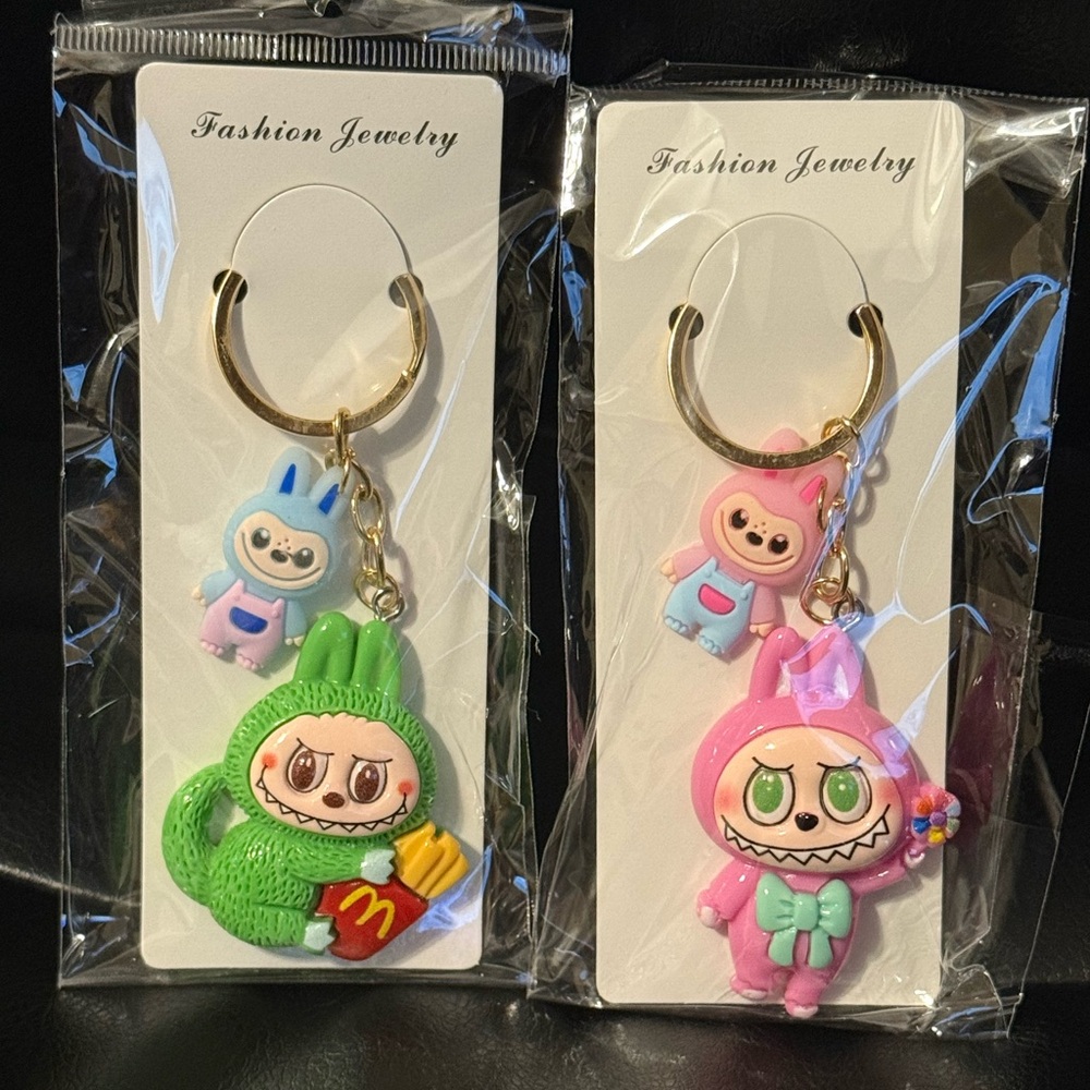 Labubu Duo Keychains ✨